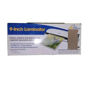Royal Sovereign CL-923 2-Roller 9" Laminating Machine - Durable, Easy to Use,